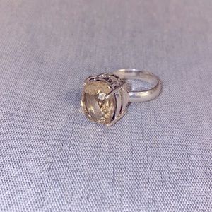 Citrine and Sterling silver